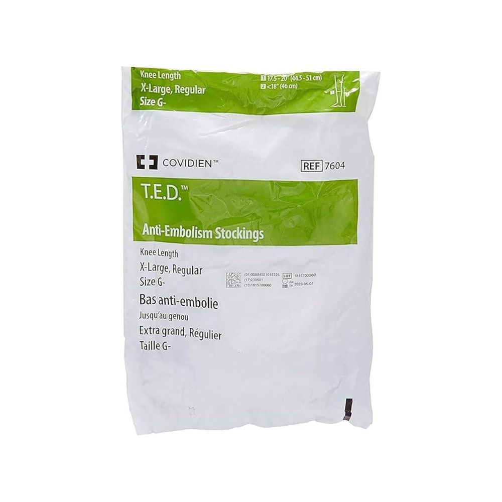 Calze TED antiembolia al ginocchio XL Regular