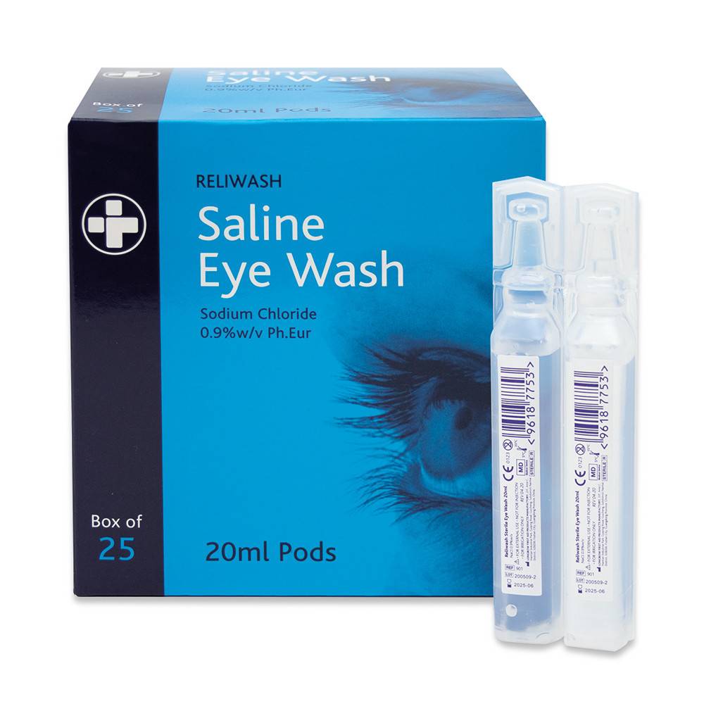 Reliwash Soluzione salina per occhi 20 ml