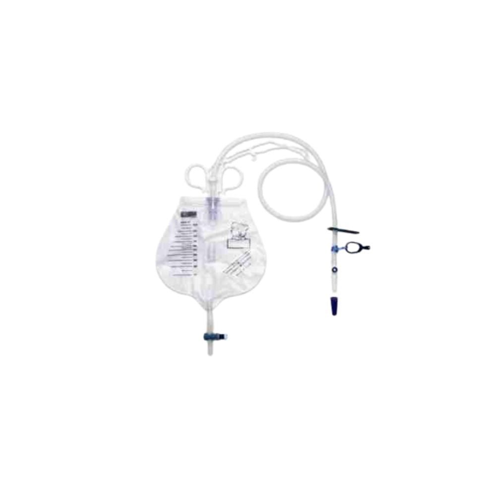 90cm 1 Litre UROSID 1000 Paediatric Urine Drainage System Needle Free