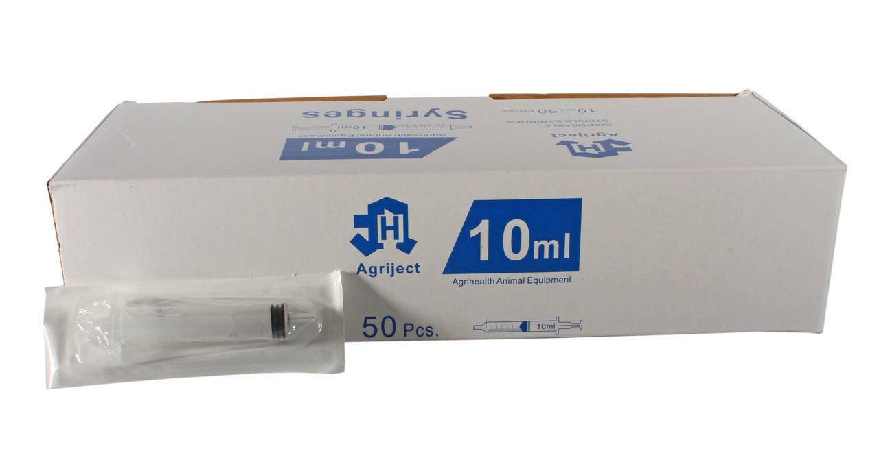 Punta laterale Luer Slip per siringa Agriject da 10 ml