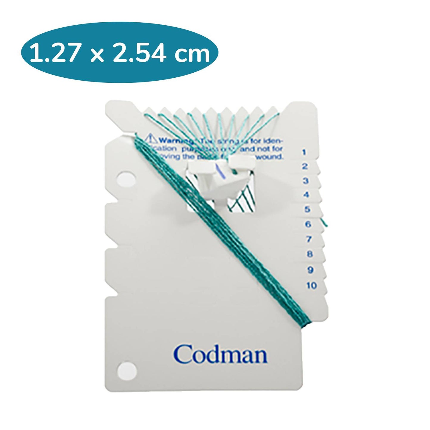 Tortini neurochirurgici sterili Codman da 1,27 cm x 2,54 cm