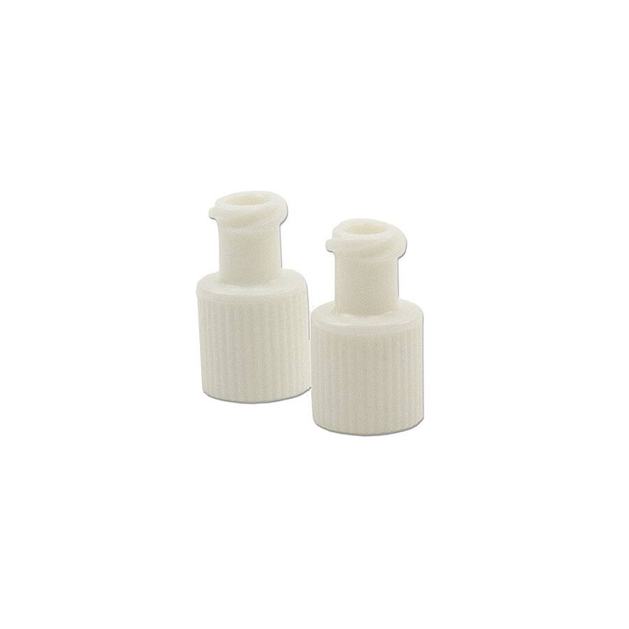 Tappi per siringa sterili bianchi, tappo combinato, raccordo Luer