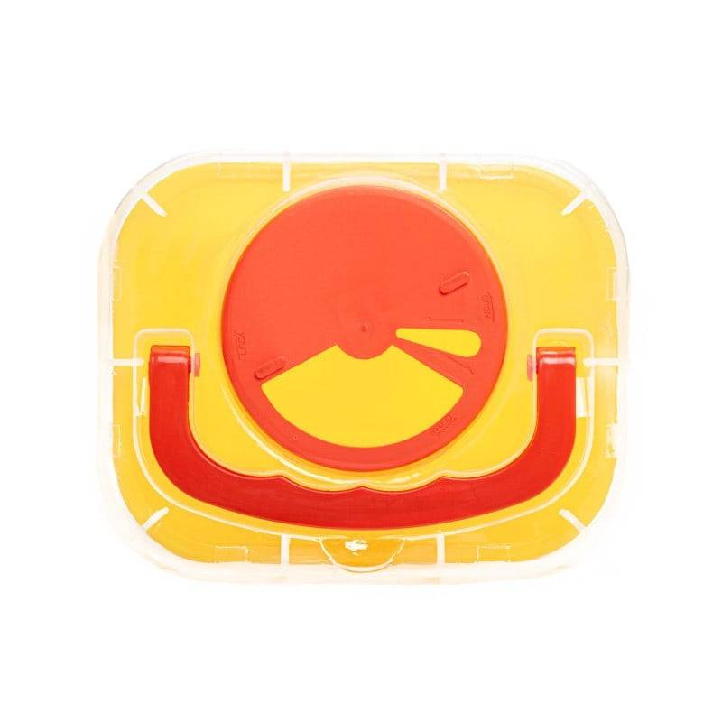 Contenitore per rifiuti taglienti giallo da 5 litri Teqler