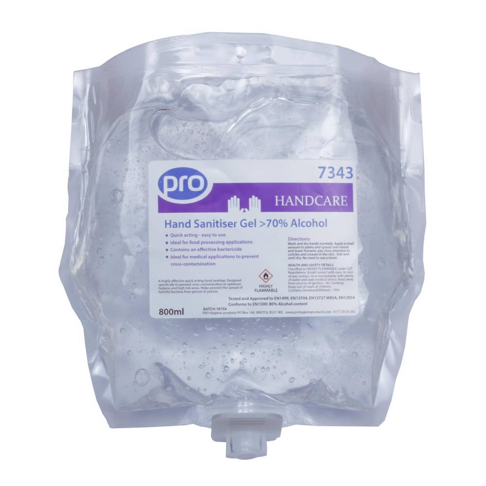 Gel Igienizzante Mani PRO 70% Alcol 800ml