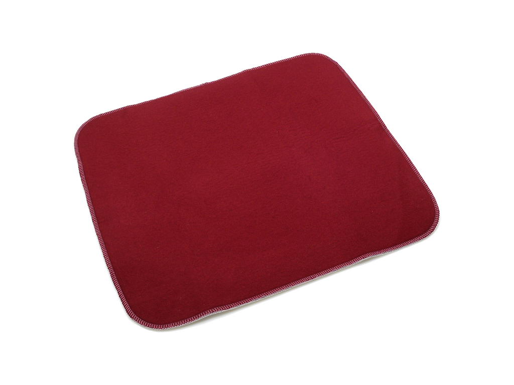 Cuscino per sedile Readi 45 cm x 50 cm Bordeaux piccolo
