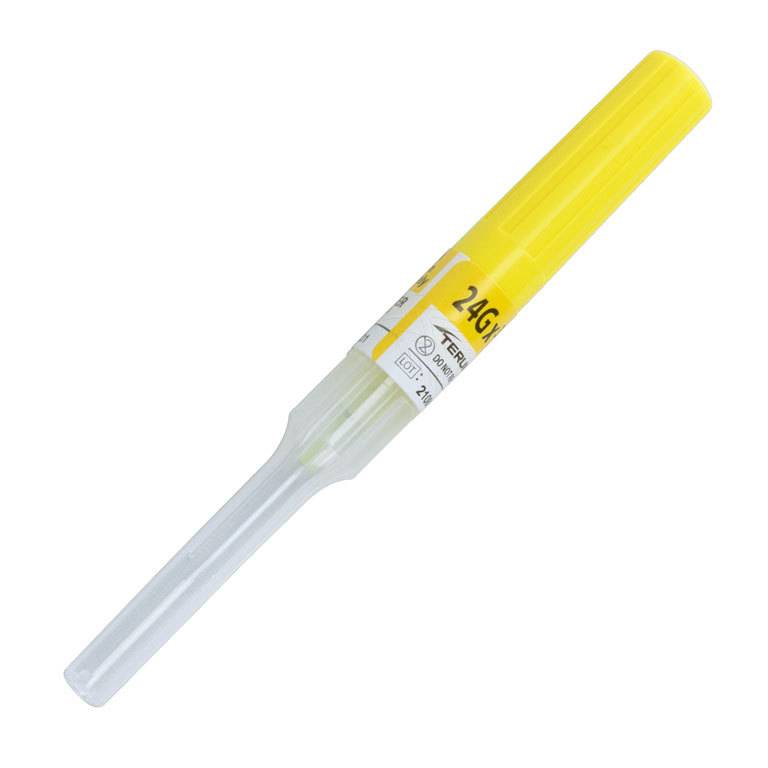 Catetere Terumo Surflo IV da 24 g, 3/4 pollici, 15 ml/min