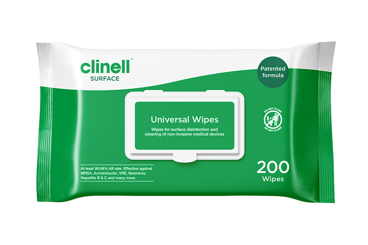 Salviette igienizzanti universali Clinell 200 salviette
