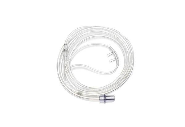 Cannula nasale per adulti con cannule dritte e tubo da 1,8 m