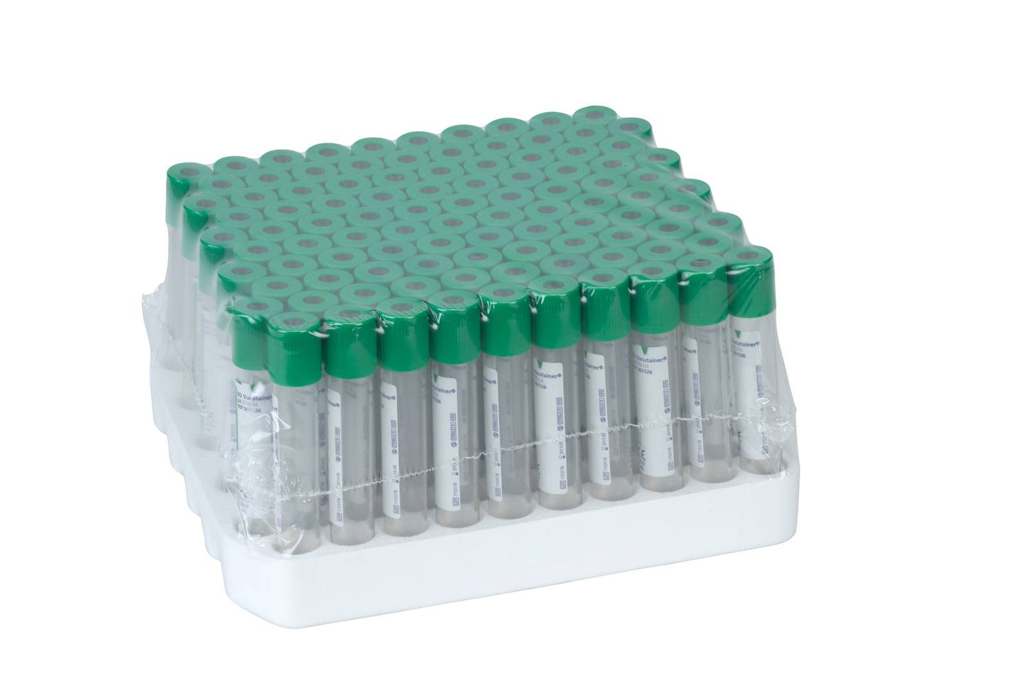 Provette per prelievo di sangue verde plasma eparina BD Vacutainer da 10 ml