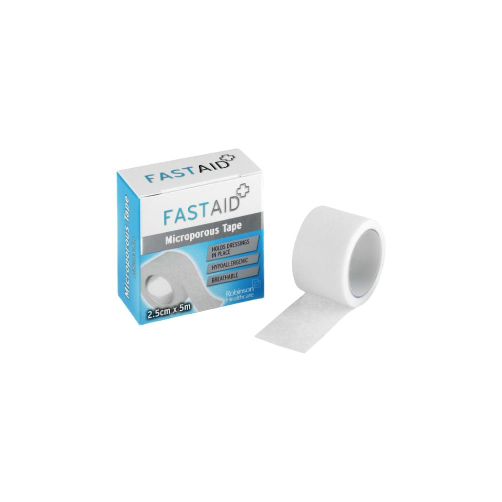 Nastro microporoso Fast Aid 2,5 cm x 5 m