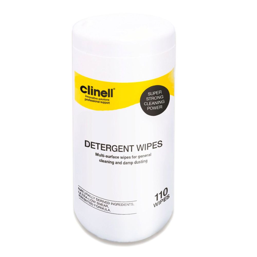 Clinell Detergente Barattolo 110 Salviette