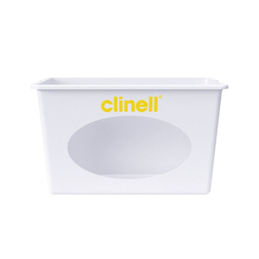 Dispenser per salviette detergenti Clinell montato a parete