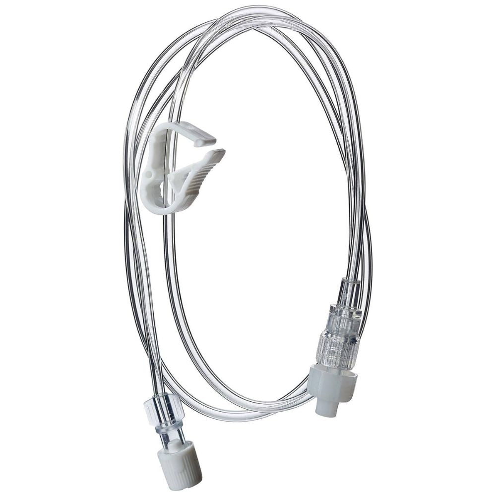 Set di prolunghe universali da 1,5 m x 1,6 mm con foro stretto LuerLock maschio/femmina