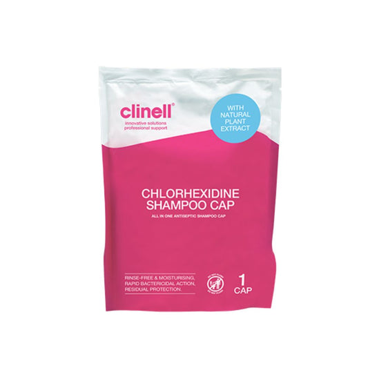 Clinell clorexidina cuffia per shampoo tappo singolo