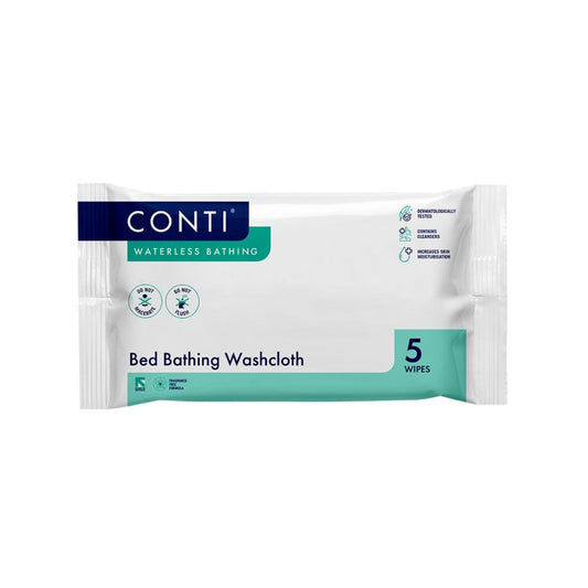 Conti - Salvietta da bagno senza profumo, 5 panni
