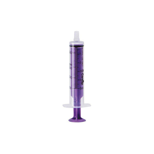 Siringhe monouso per alimentazione orale/enterale CareTip da 5 ml