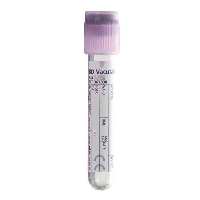Provette per prelievo di sangue viola BD Vacutainer da 3 ml EDTA | UKMEDI