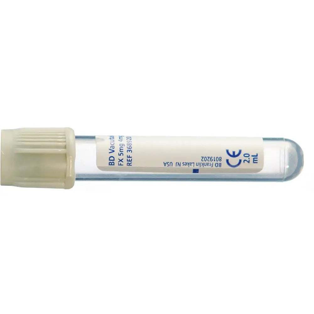 Provette per prelievo di sangue grigio fluoro/ossalato BD Vacutainer da 2 ml