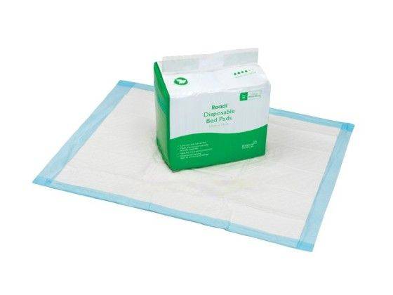 57cm x 75cm 10ply Readi Assorbenti Monouso per Letto Confezione da 25
