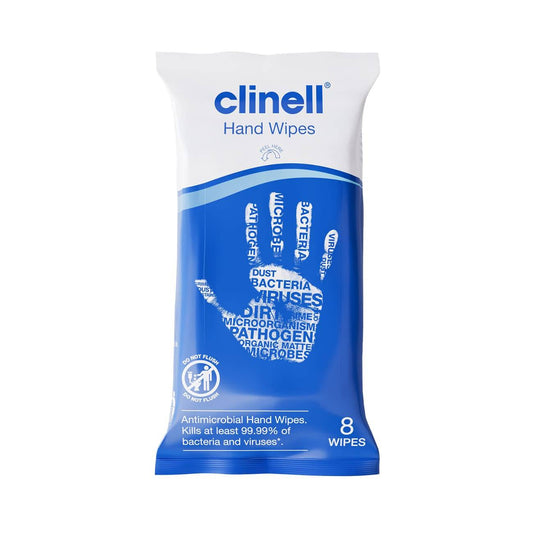 Salviette per le mani Clinell Confezione da 8