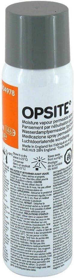 OpSite Spray per medicazione con pellicola da 100 ml: pratica soluzione per la cura delle ferite