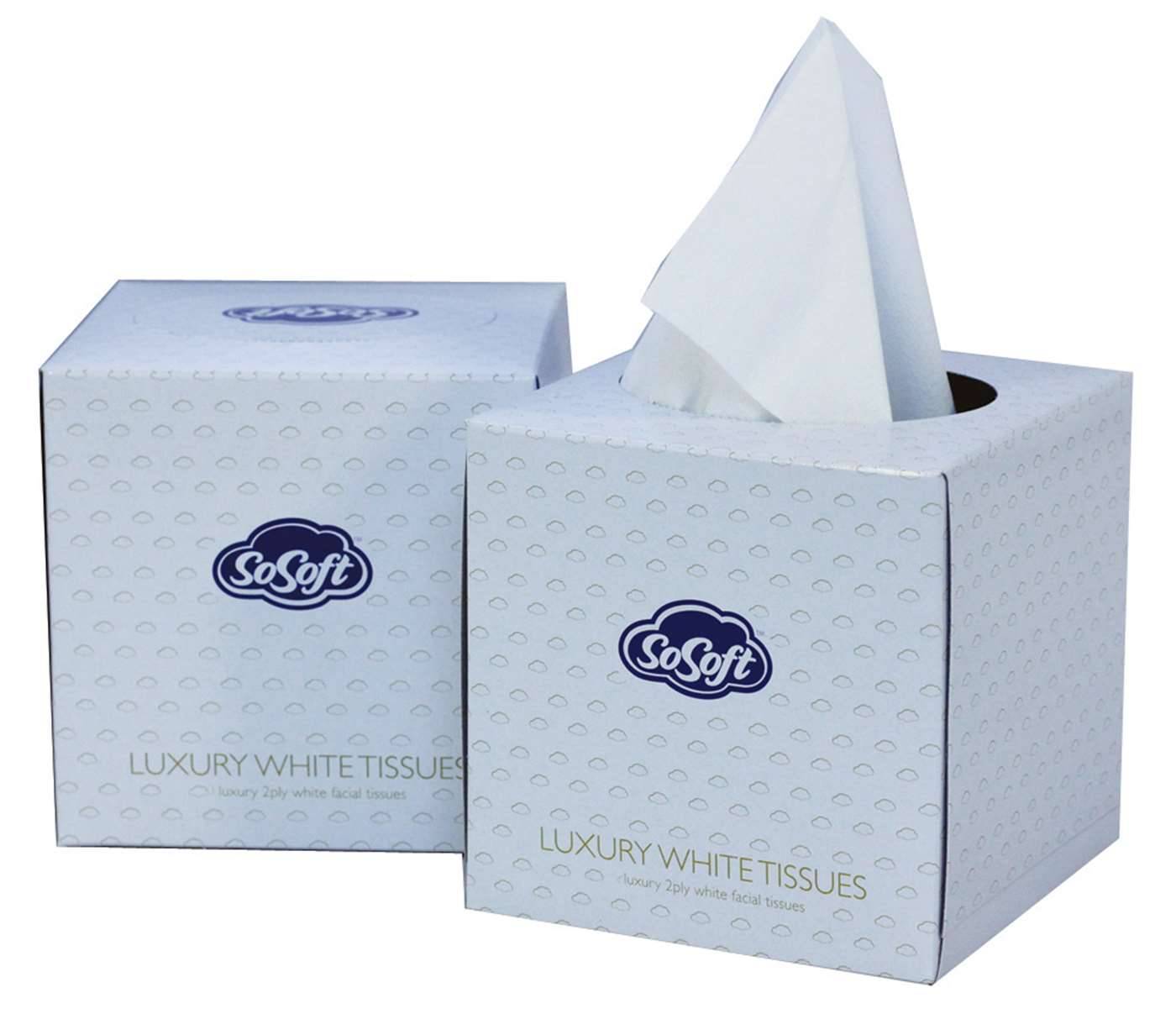 SoSoft Luxury Cube fazzoletti scatola da 70