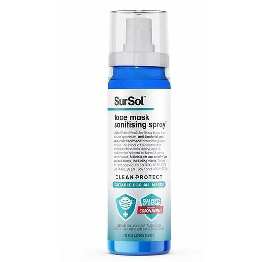 SurSol Face Mask Sanitising Spray - 100ml UKMEDI.CO.UK