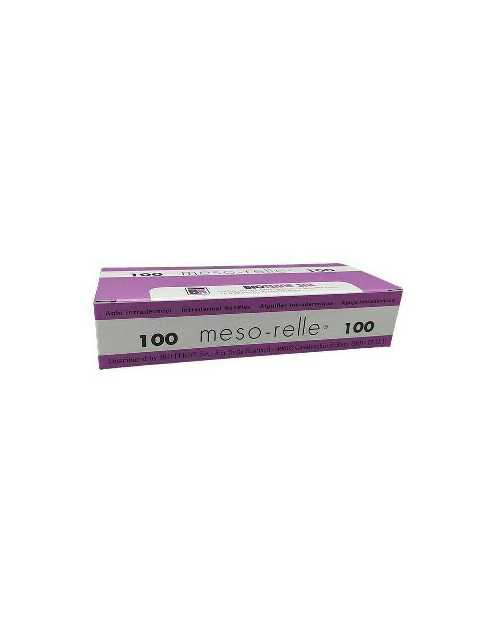 Meso-relle 30g Yellow 8mm Meso-relle Mesotherapy Needle UKMEDI UK Medical Supplies