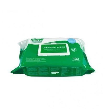 Clinell Universal Wipes Heavy Duty 100 salviette