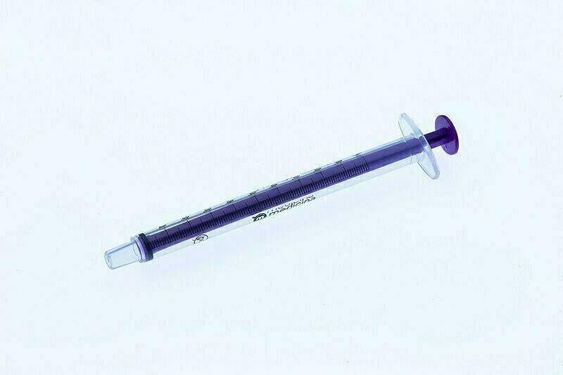 Siringa sterile per medicina orale da 0,5 ml