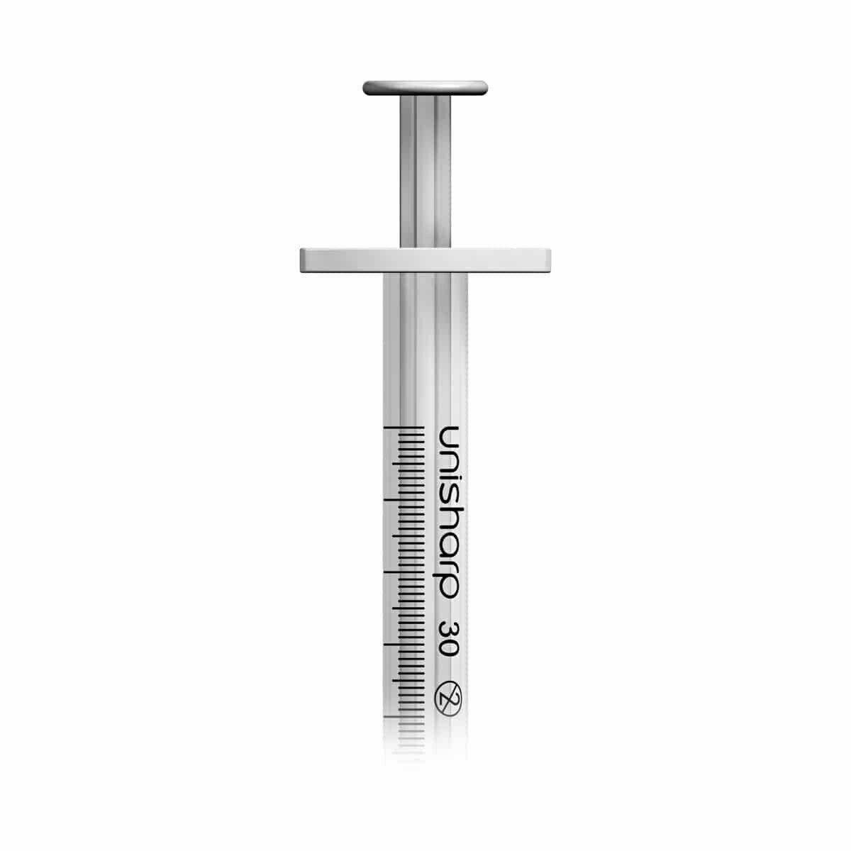 Unisharp 1ml 0.5 inch 27g Unisharp Syringe and Needle u100 UKMEDI UK Medical Supplies