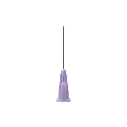 Aghi sterican BBraun viola da 24 g da 1 pollice 0,55 x 25 mm