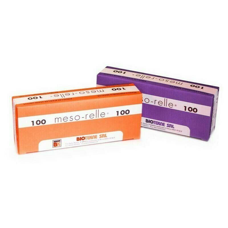 Meso-relle 30g Yellow 8mm Meso-relle Mesotherapy Needle UKMEDI UK Medical Supplies