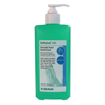 Softalind 999 Flacone disinfettante per le mani da 500 ml BBraun