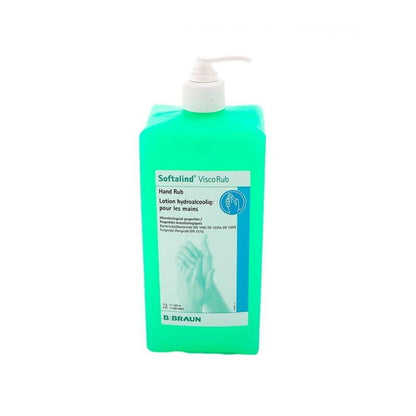 Flacone disinfettante per mani Softalind ViscoRub da 1000 ml