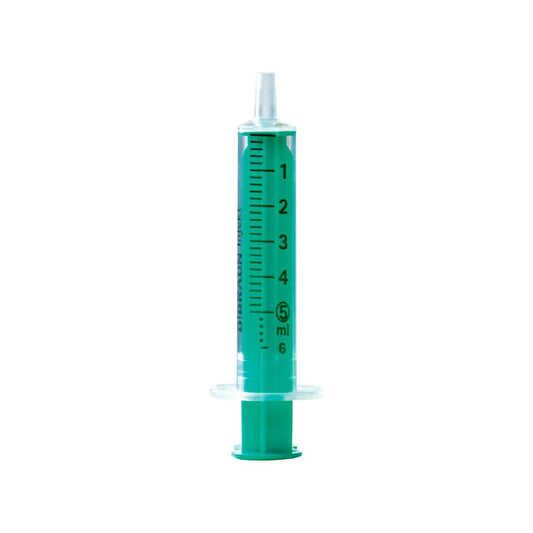 Siringa per iniezione senza olio siliconico BBraun da 5 ml
