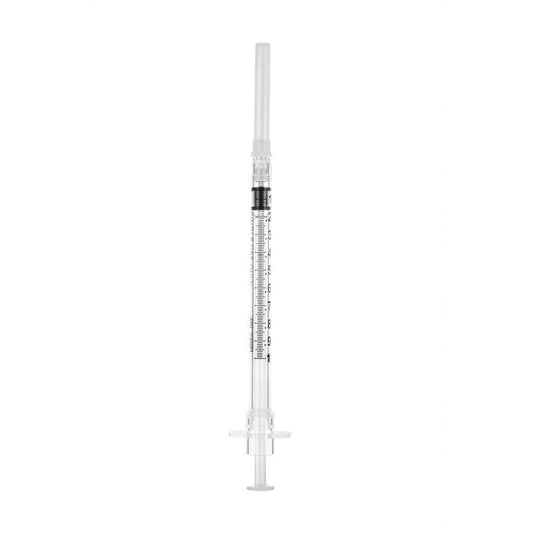Siringa di sicurezza Sol-Care da 1 ml 25 g 5/8 pollici con ago fisso