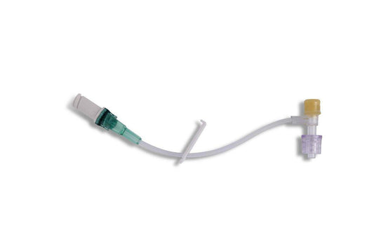 Connettore di estensione a T Luer-Slip da 10 cm con Bionector