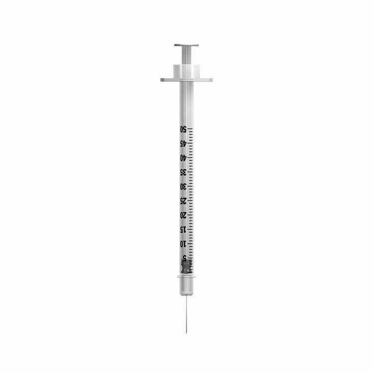 0.5ml 29g 12.7mm BD Microfine Syringe and Needle u100 324824 UKMEDI.CO.UK