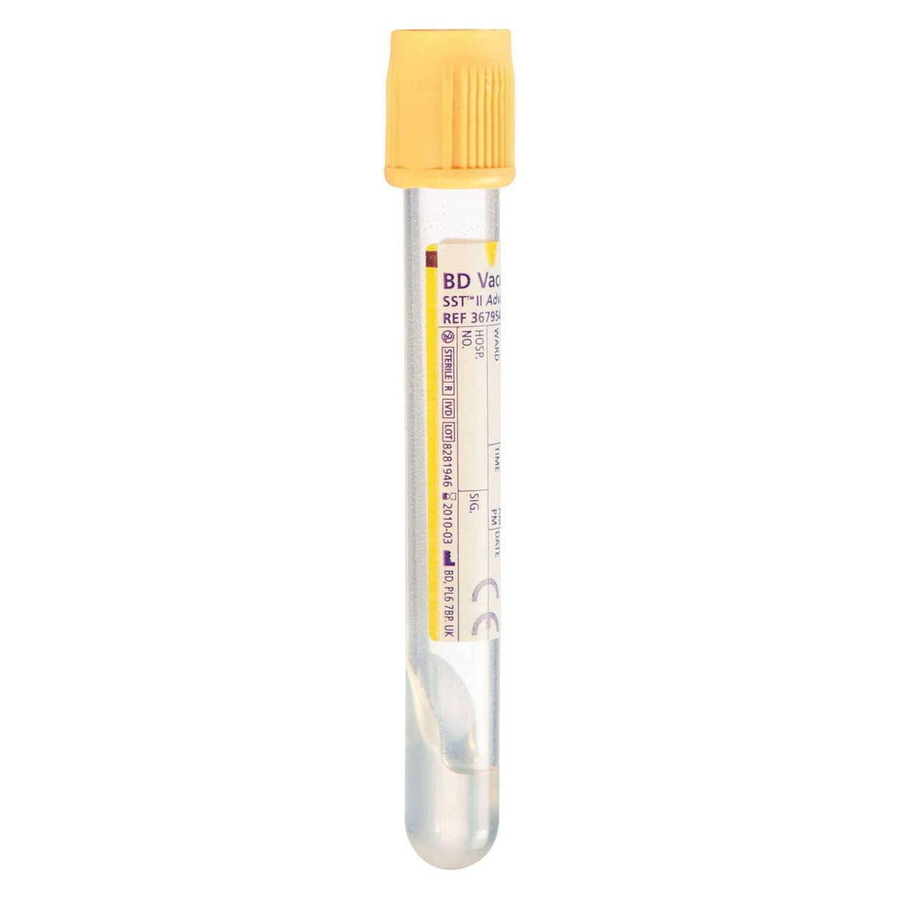 BD Vacutainer Tube Sst Advance Provette per prelievo di sangue in oro da 5 ml