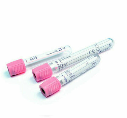 Provette per prelievo di sangue rosa BD Vacutainer 6ml K2E EDTA