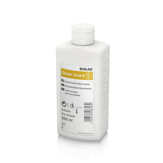 Lozione detergente antimicrobica Skinsan Scrub N da 500 ml
