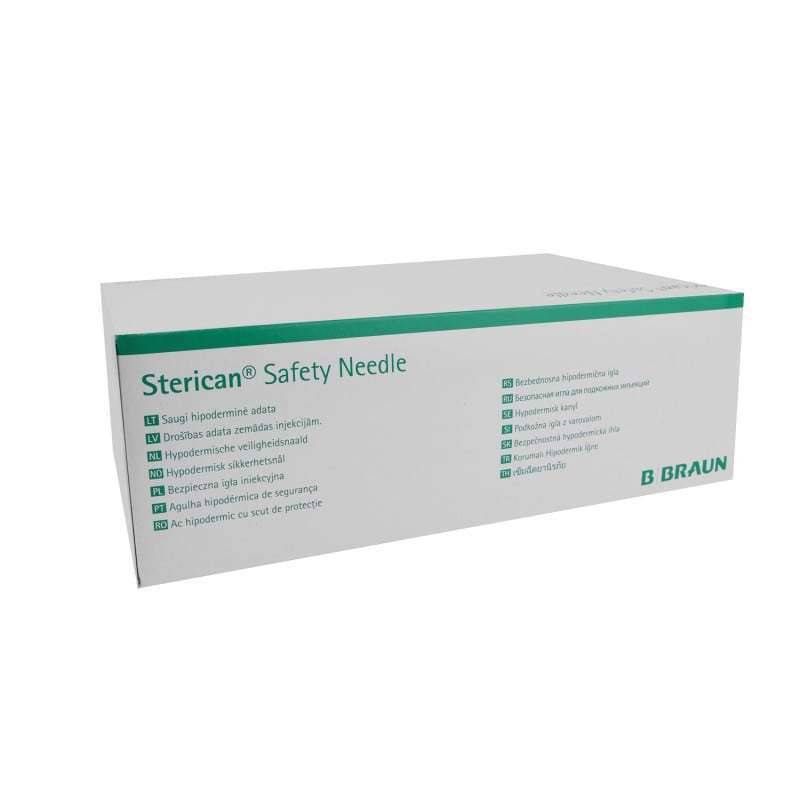 BBraun - 20g Yellow 1.5 inch Sterican Safety Needle BBraun - 4670050S-01 UKMEDI.CO.UK UK Medical Supplies