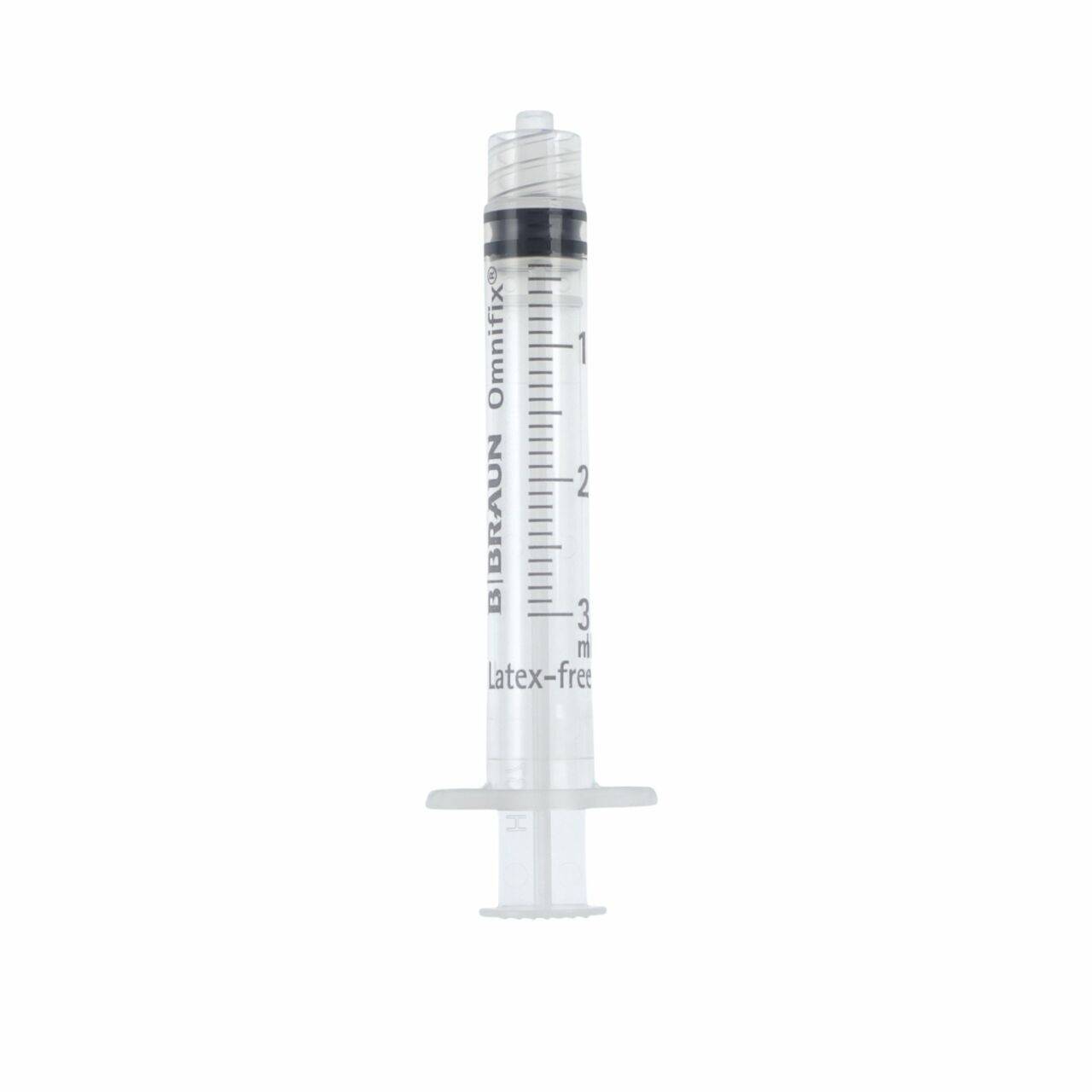 Siringhe Luer Lock Omnifix BBraun da 3 ml