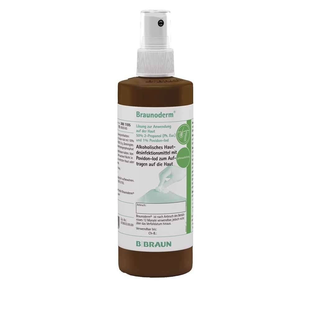 Disinfezione della pelle Braunoderm da 250 ml BBraun