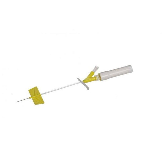 Sistema di catetere IV di sicurezza BD Saf-T-Intima da 24 g 3/4 pollici con adattatore a Y
