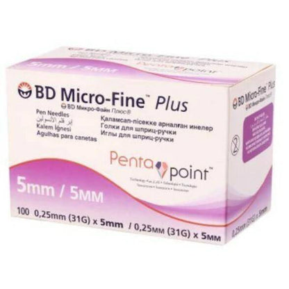 Aghi per penna ultra micro-fine BD da 31 g 5 mm Penta Point