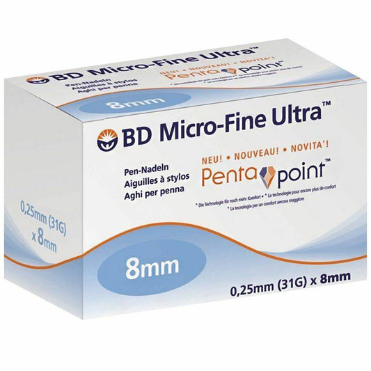 Aghi per penna ultra micro-fine BD da 31 g 8 mm Penta Point
