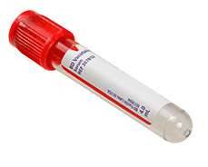 Tubo per siero in plastica BD Vacutainer da 2 ml rosso