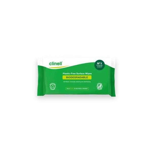 Salviette universali biodegradabili Clinell confezione da 60